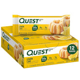Quest Nutrition Lemon Cake Protein Bars, High Protein, Low Carb, Gluten Free, Keto Friendly, 12 Count (Pack of 1) - Showlu Well Nation Store